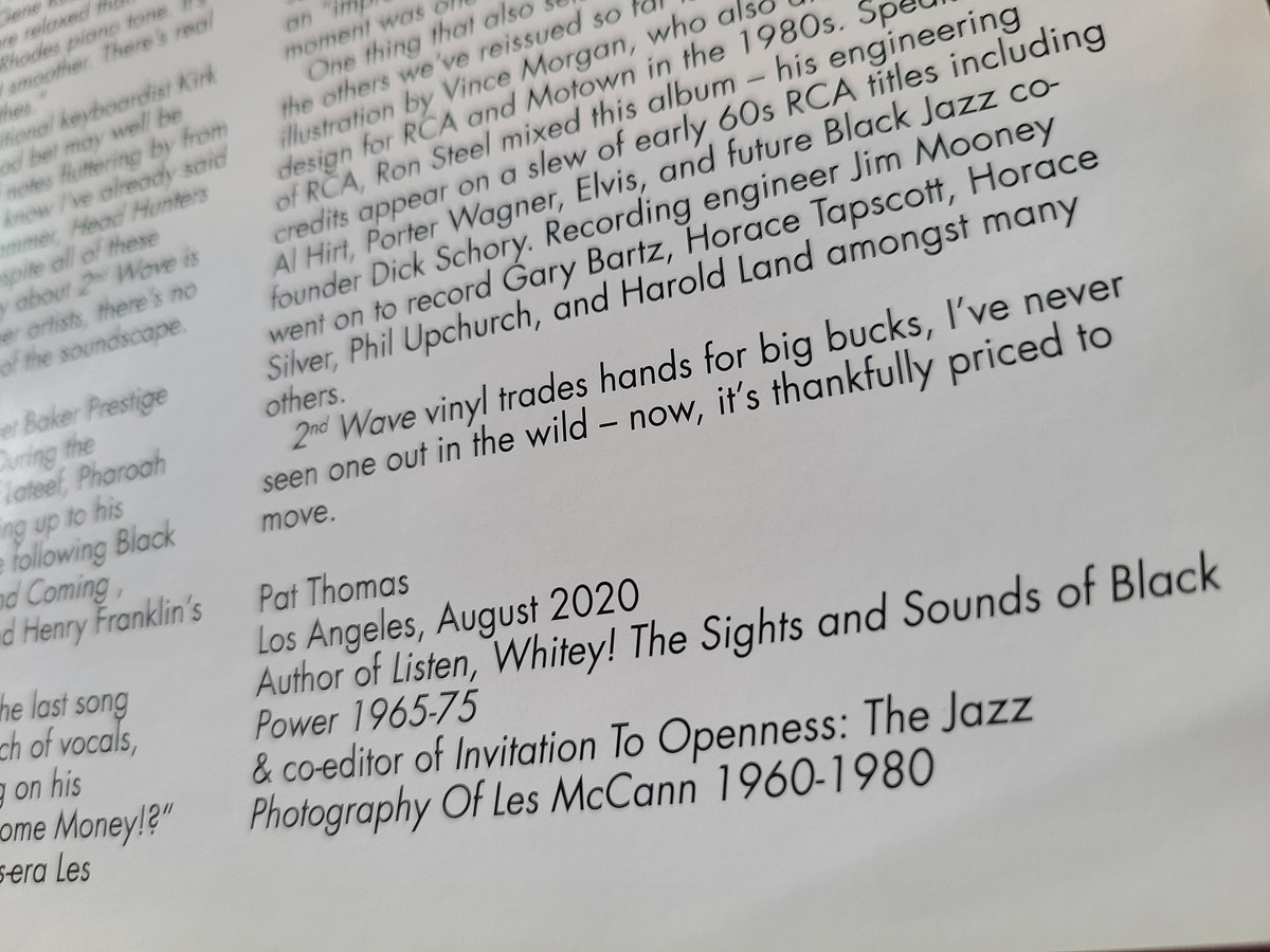 07 liner notes pat thomas