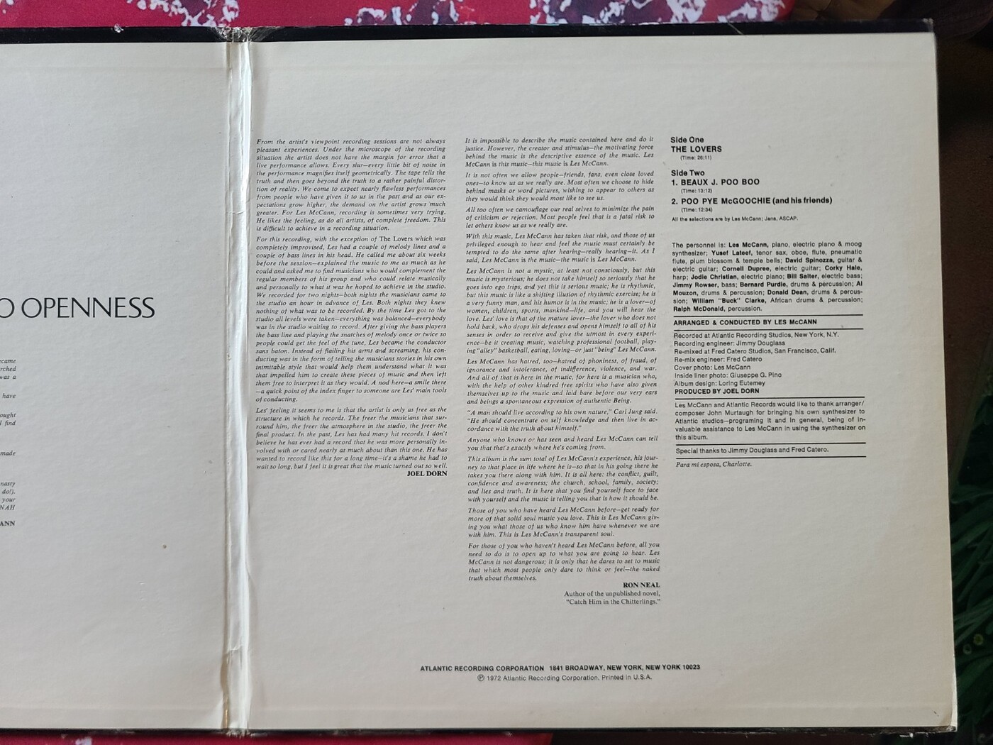 invitation-to-openness-liner-notes-and-credits