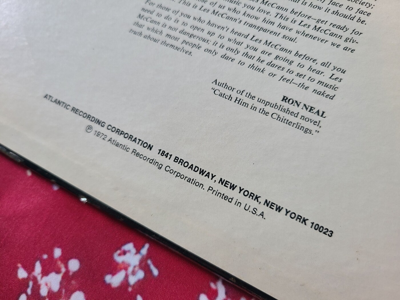invitation-to-openness-ron-neal-liner-notes