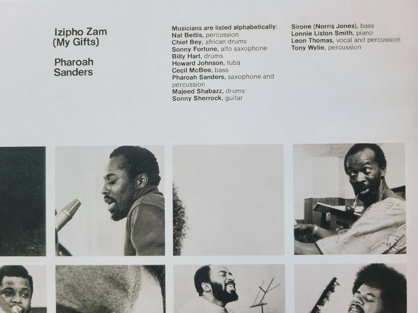 pharoah-sanders-izipho-zam-musician-credits
