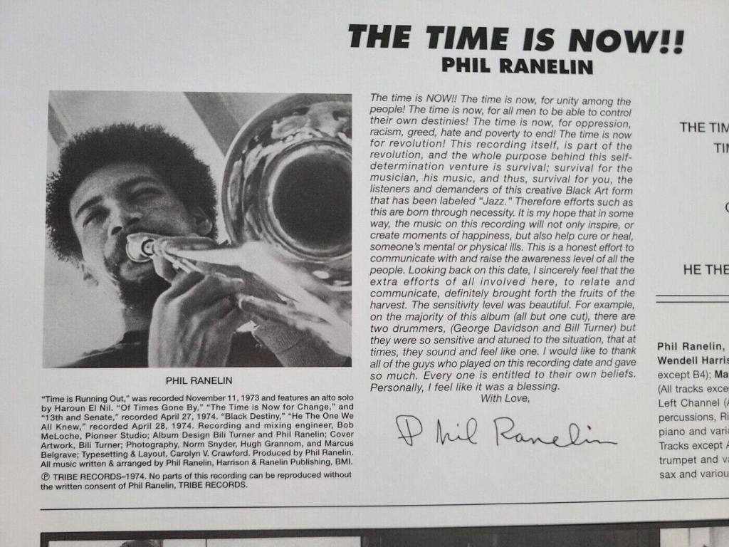 phil-ranelin-the-time-is-now-liner-notes-personnel