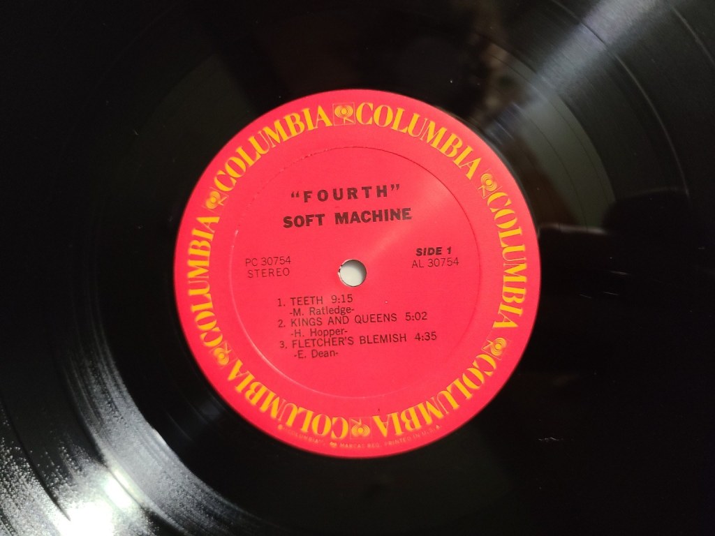 Soft Machine Fourth Side A 레이블
