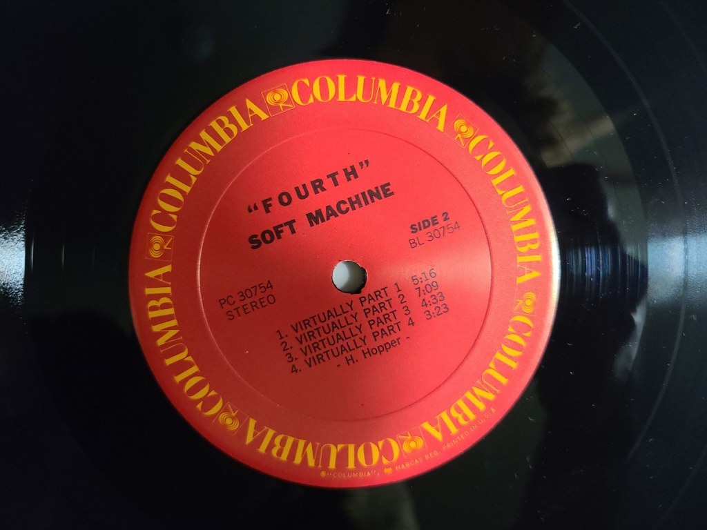 Soft Machine Fourth Side B 레이블